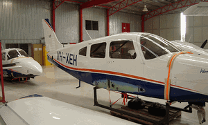 New Piper Warriors awaiting reassembly at Rex's AAPA campus in Wagga.
